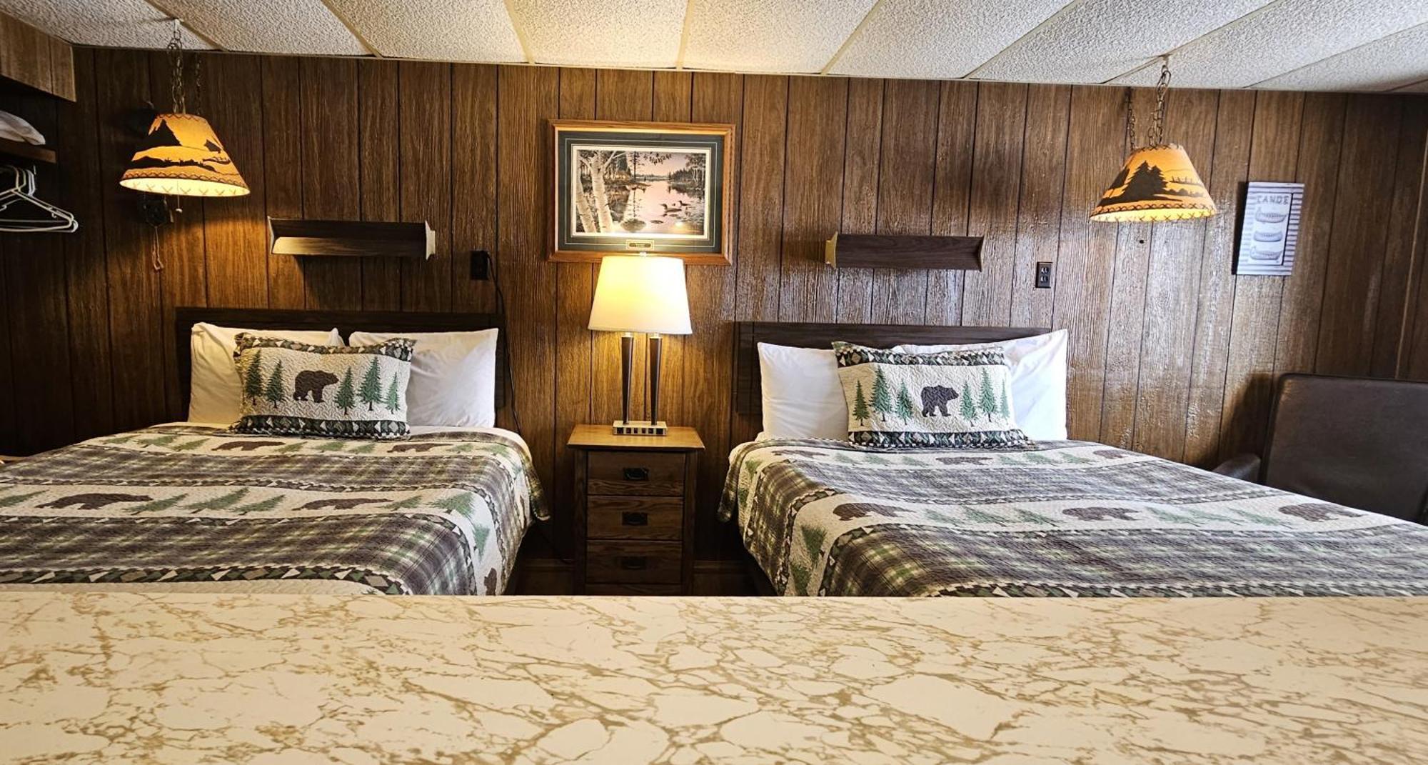 Lakeshore Motel Ice Lake Iron River Kültér fotó